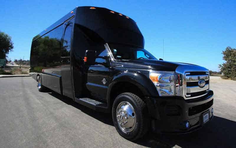 Miami 30 Passenger Party Bus Black